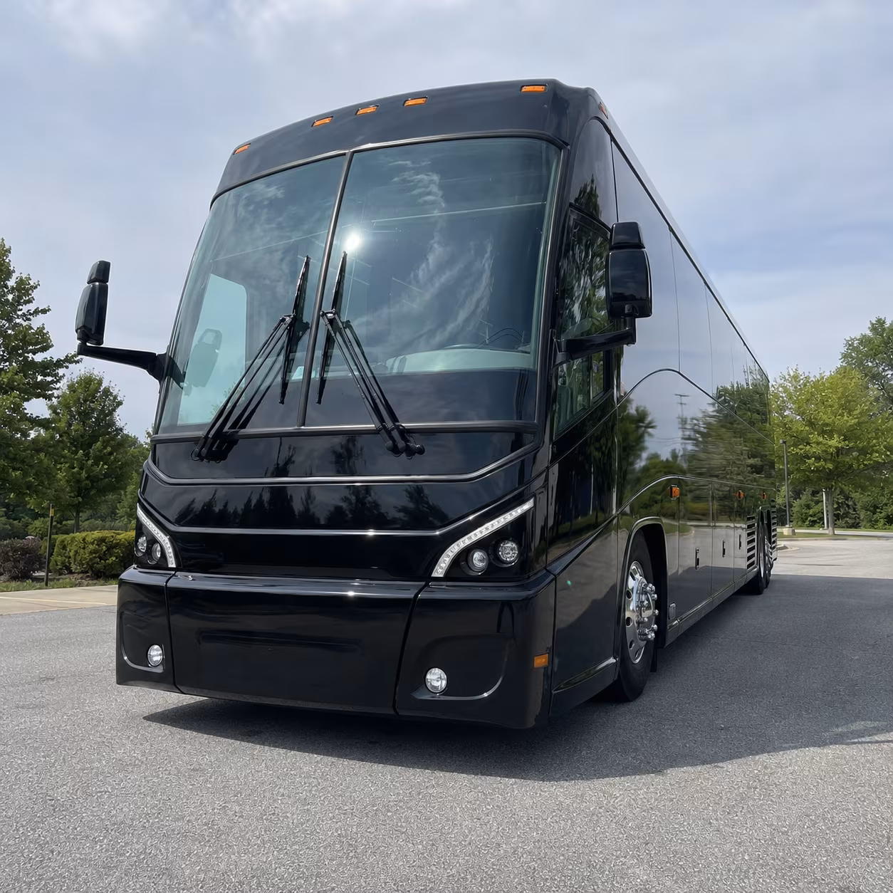 long distance charter buses from plantation to orlando and central florida