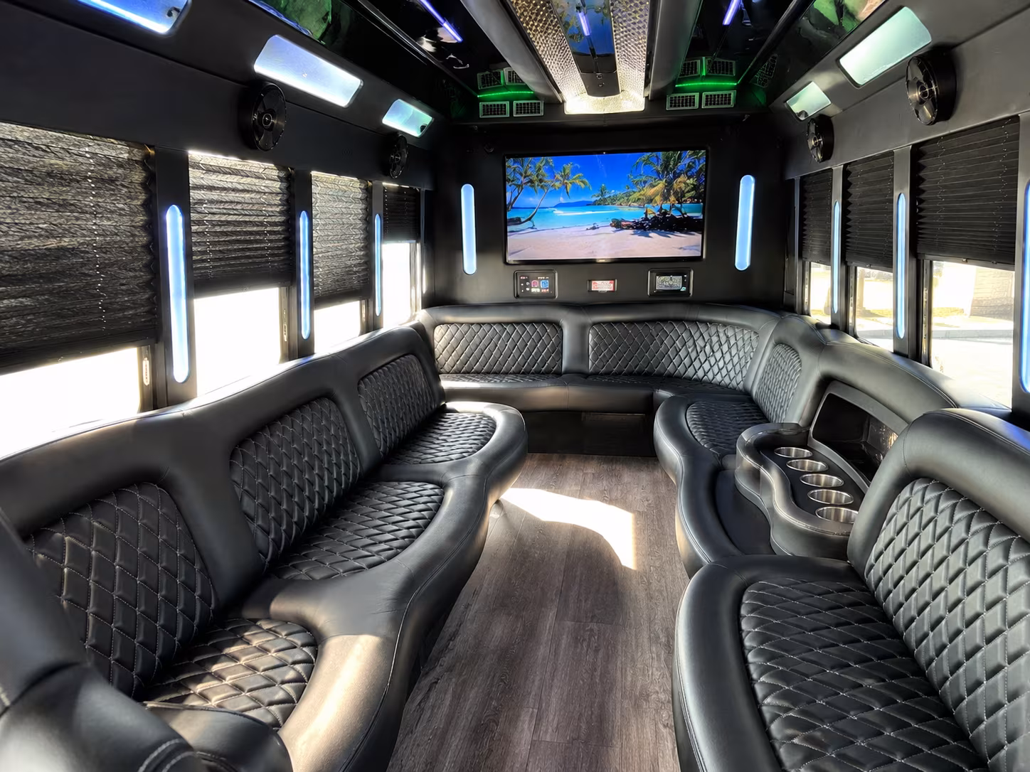 plantation bachelor bachelorette party bus rental