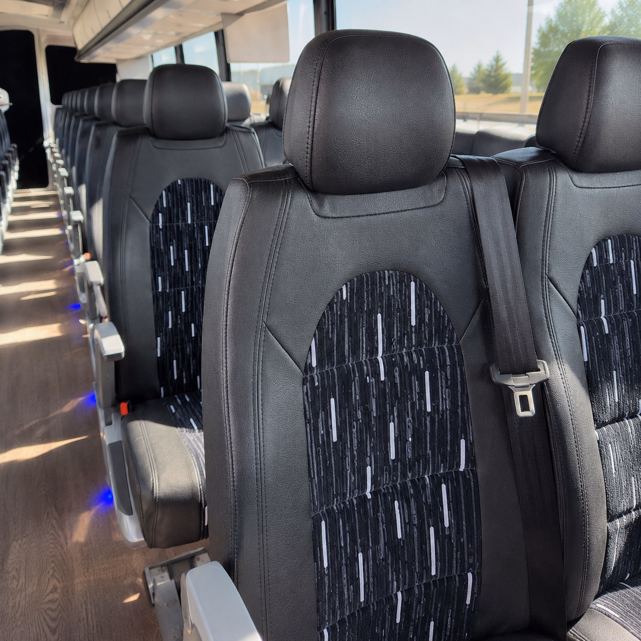 plantation bus rental service area