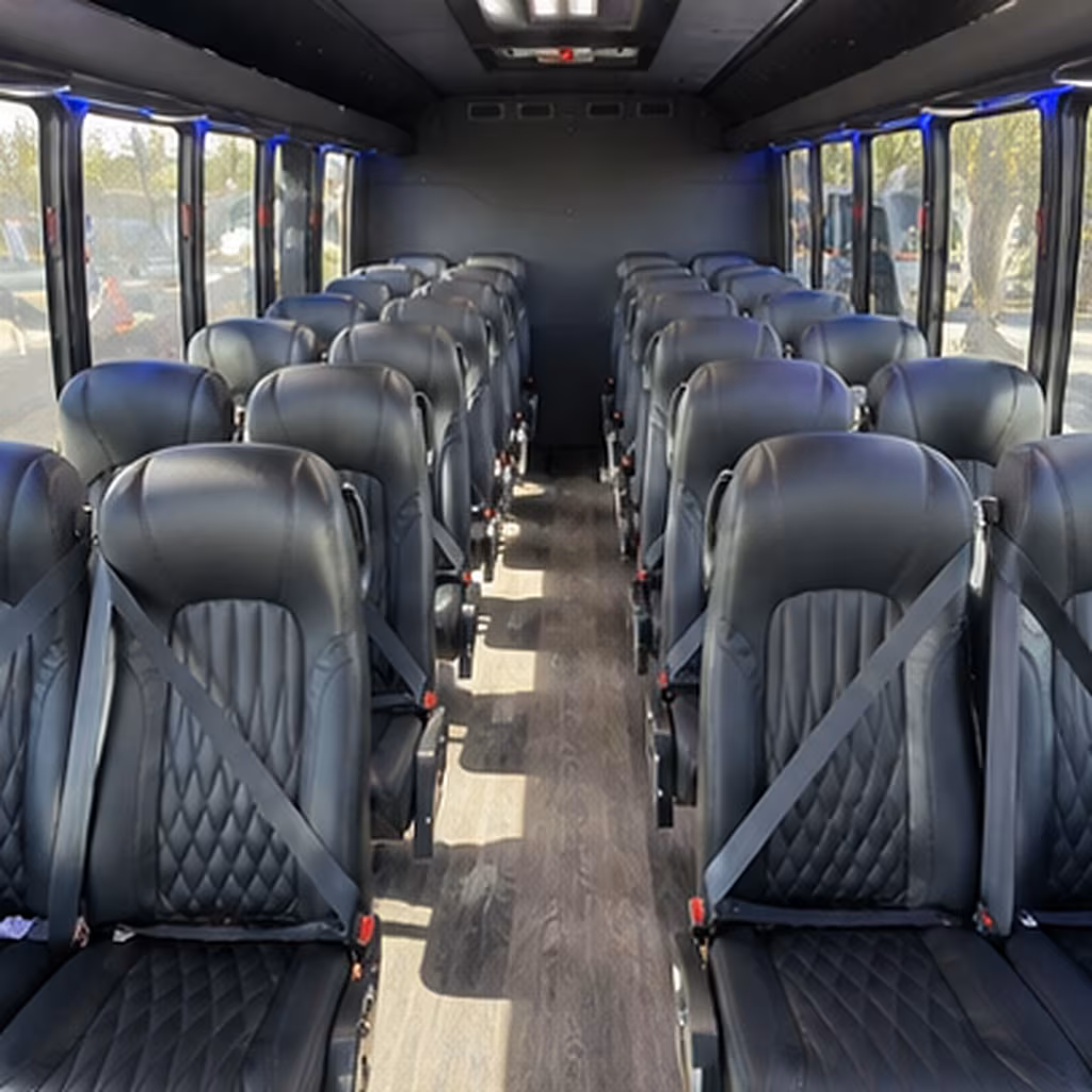 plantation concert transportation onboard seating