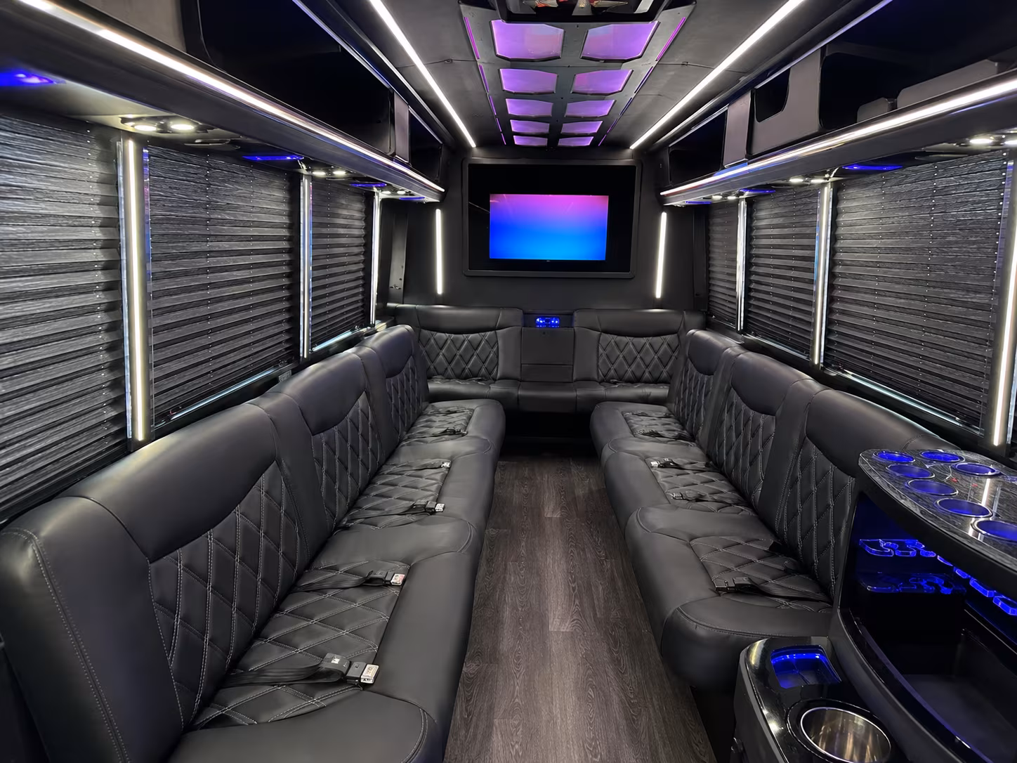 plantation corporate party bus rental