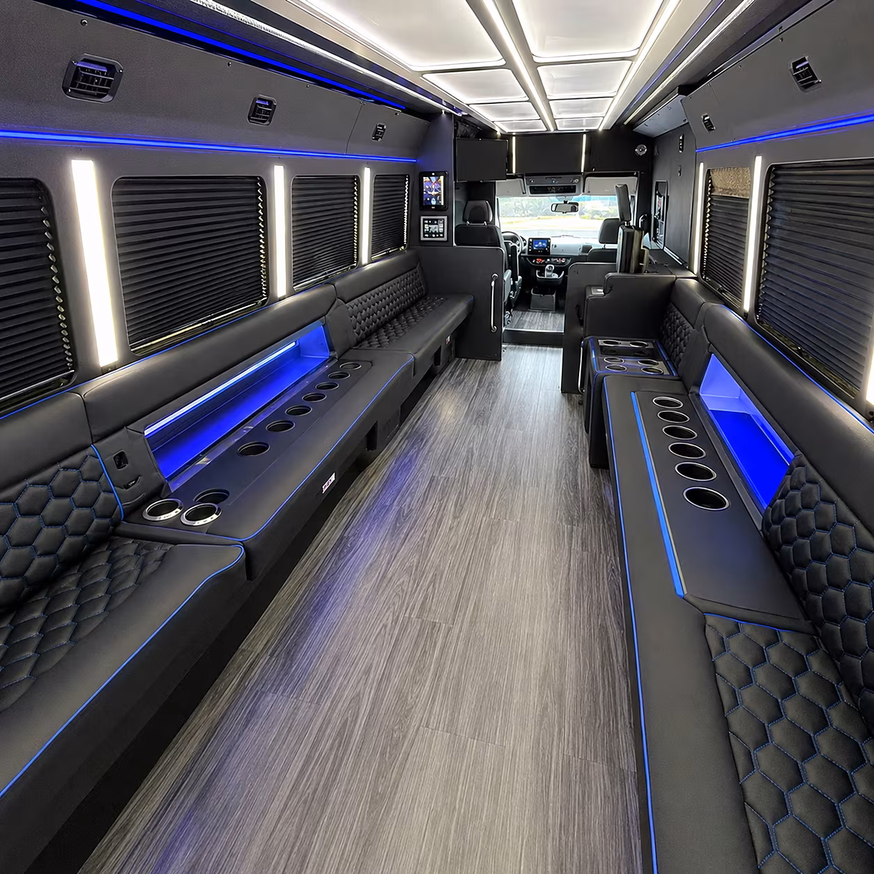 plantation new years eve party bus rental