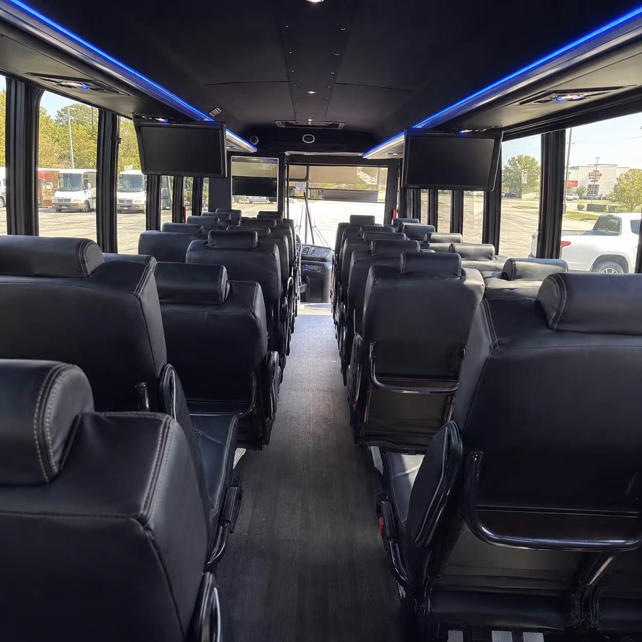 plantation religious group transportation onboard seating