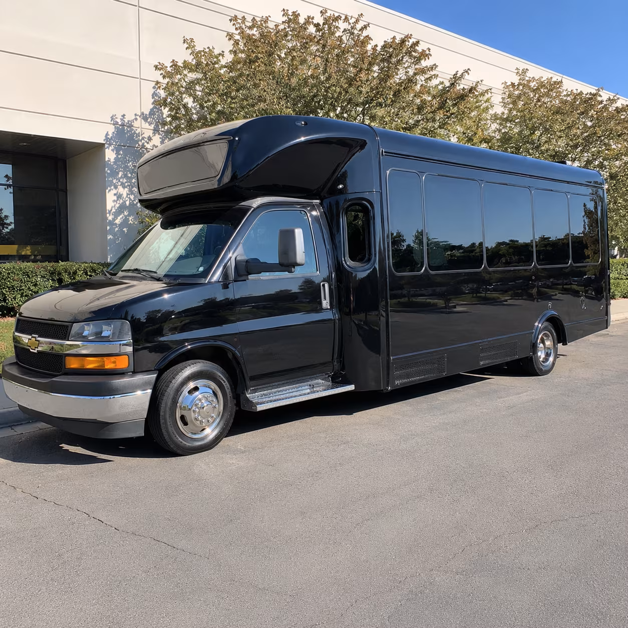 plantation wedding party bus rental