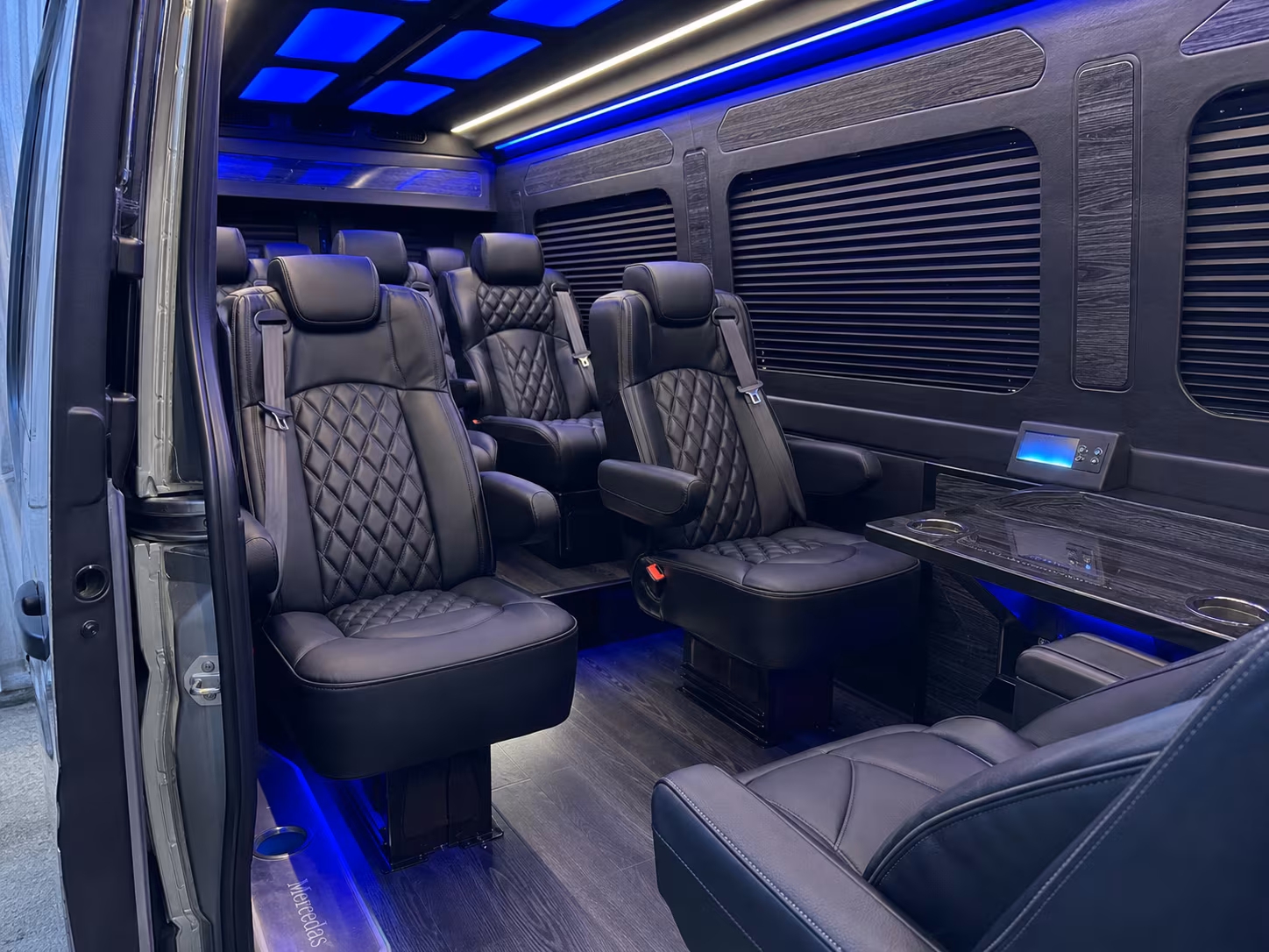 sprinter van transportation for groups and events across plantation